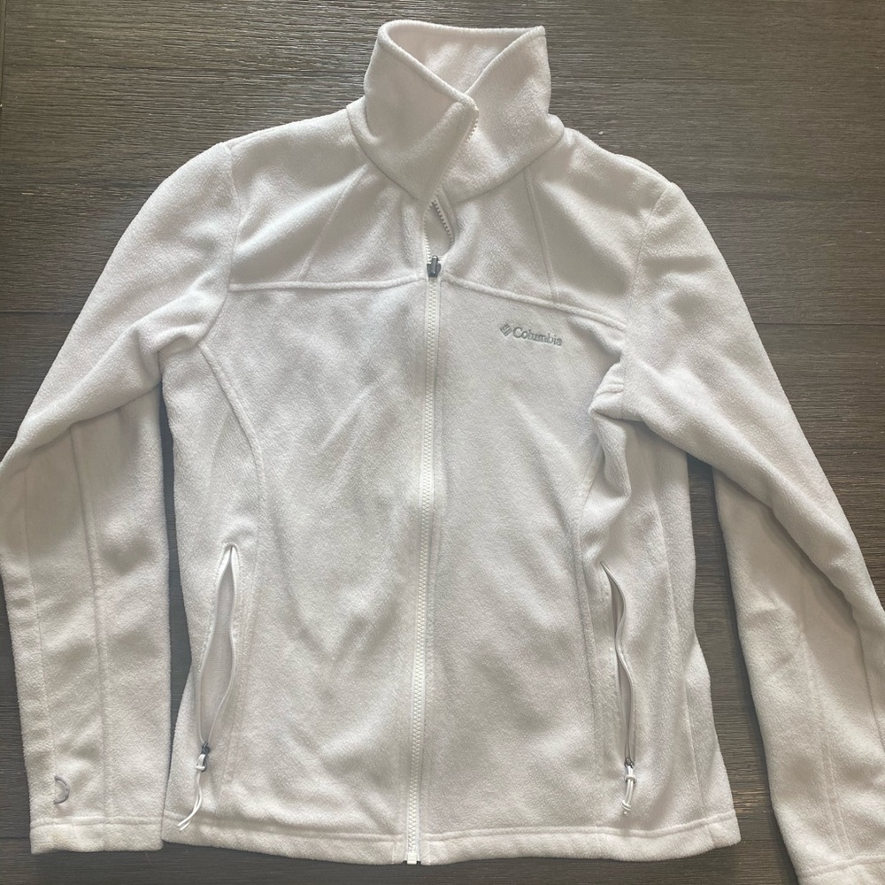 White Columbia Fleece Sz M